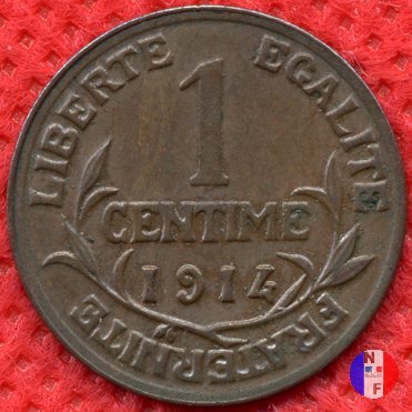 1 centesimo Dupuis 1914 (Parigi)