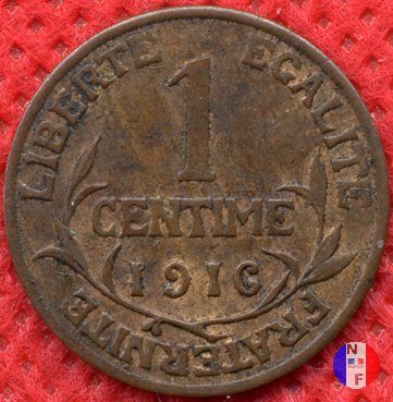 1 centesimo Dupuis 1916 (Parigi)