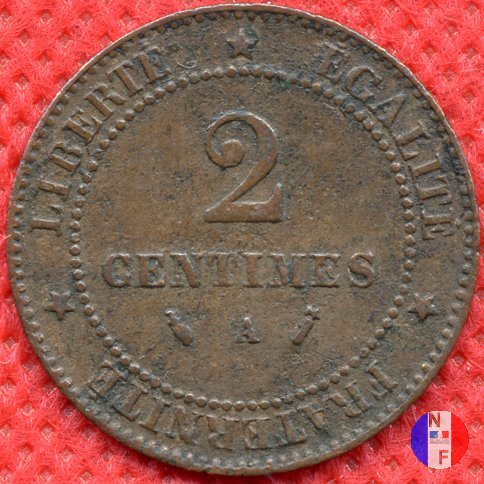 2 centesimi Cerere 1886 (Parigi)