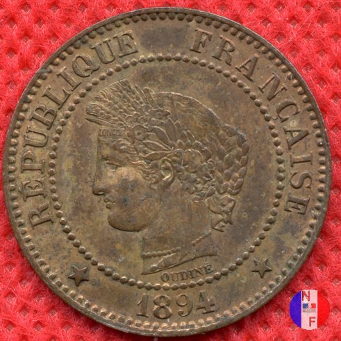 2 centesimi Cerere 1894 (Parigi)