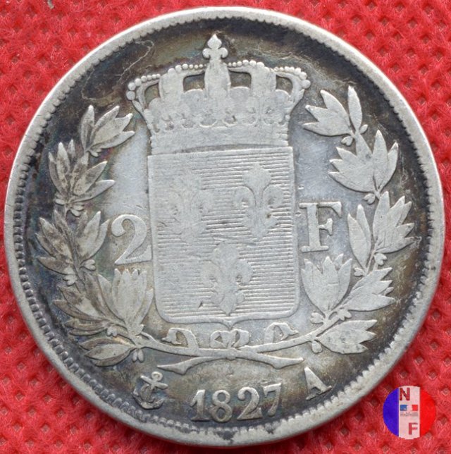 2 franchi 1827 (Parigi)