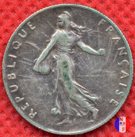 50 centesimi seminatrice 1914 (Parigi)