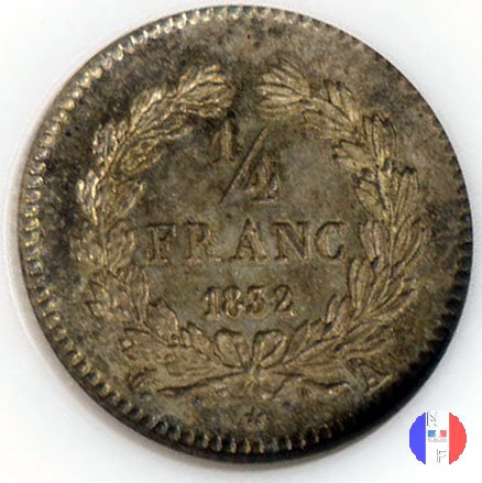 1/4 di franco 1832 (Parigi)