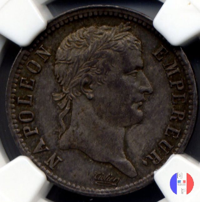 1 franco - testa laureata, tipo Empire 1810 (Parigi)