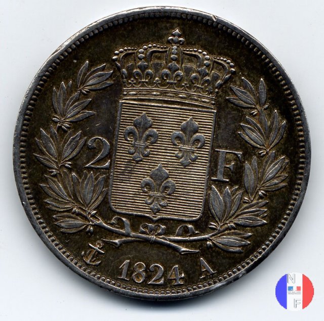 2 franchi 1824 (Parigi)