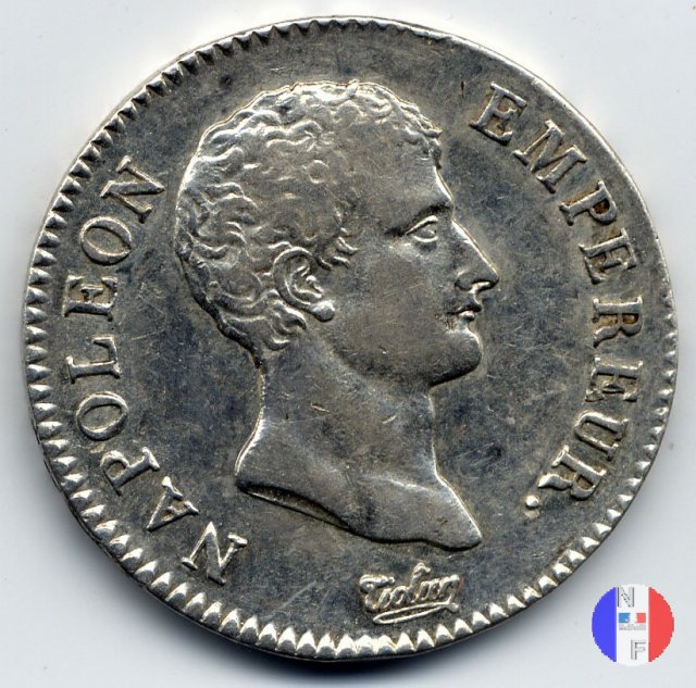 2 franchi - testa nuda 1806 (Bayonne)