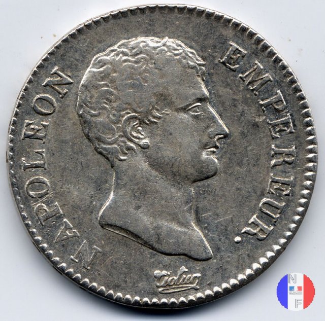 2 franchi - testa nuda 1806 (Perpignan)