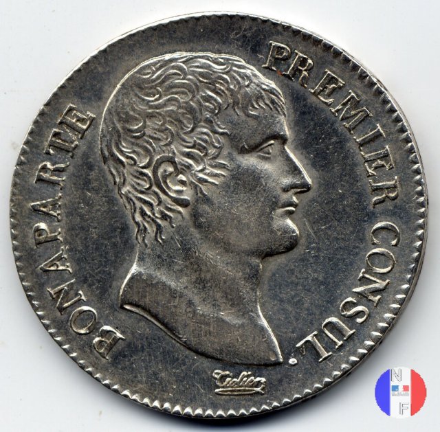 5 franchi Bonaparte 1803-1804 (Parigi)