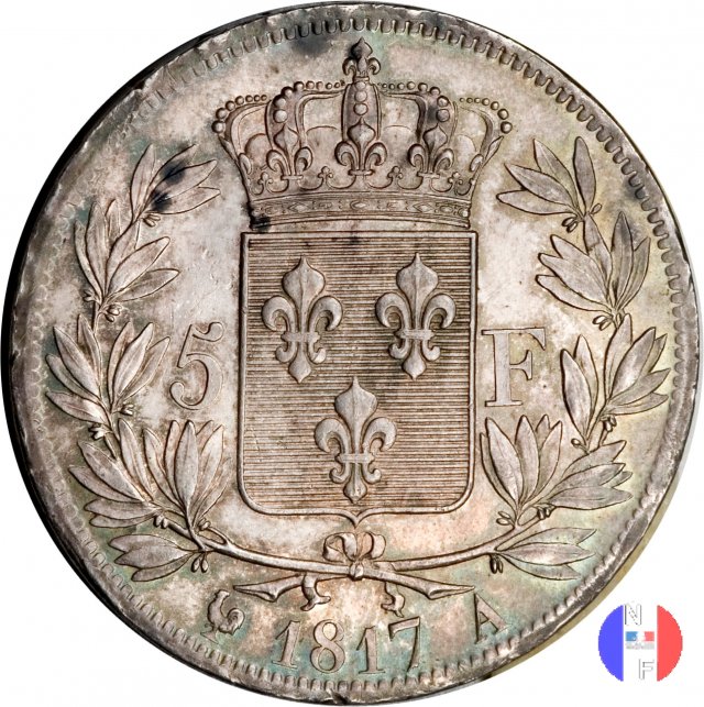 5 franchi 1817 (Parigi)