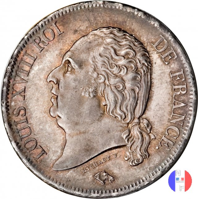 5 franchi 1817 (Parigi)