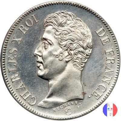 5 franchi 1824 (Parigi)