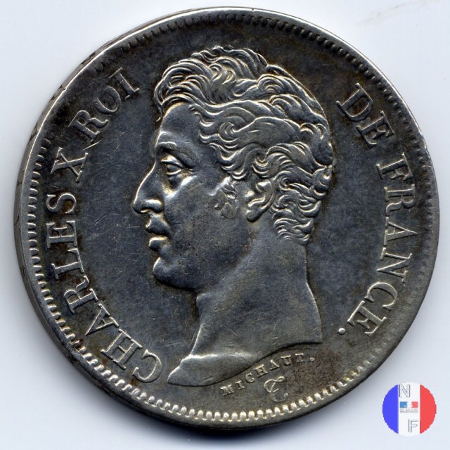 5 franchi 1825 (Lilla)