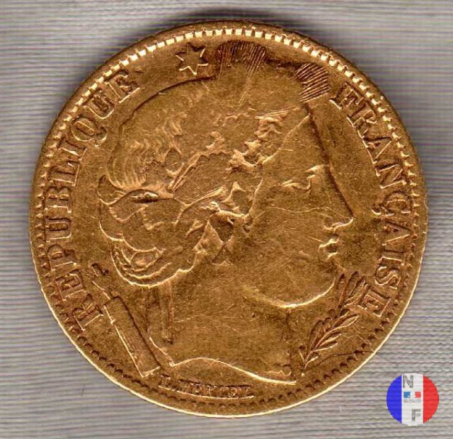 10 franchi 1851 (Parigi)