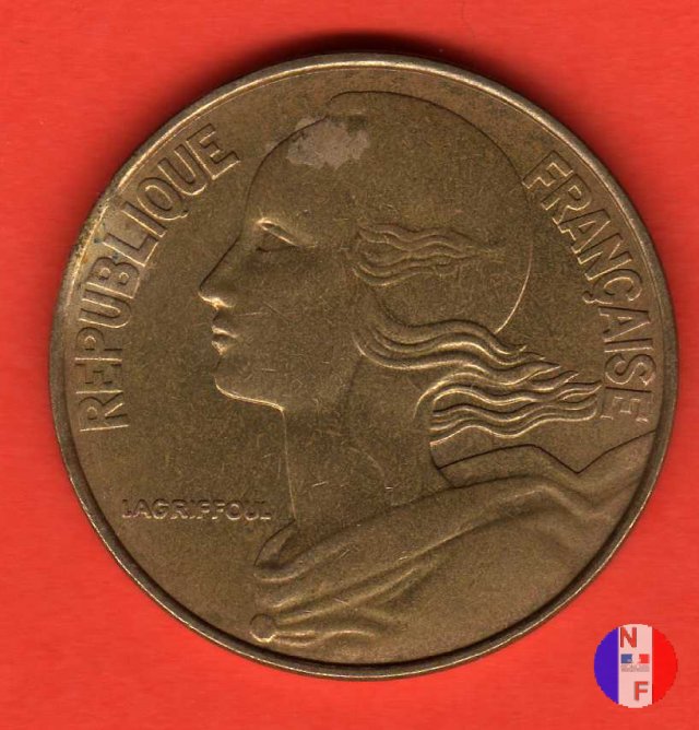 20 centesimi 1975 (Pessac)