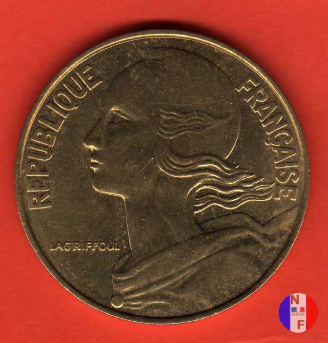 20 centesimi 1988 (Pessac)