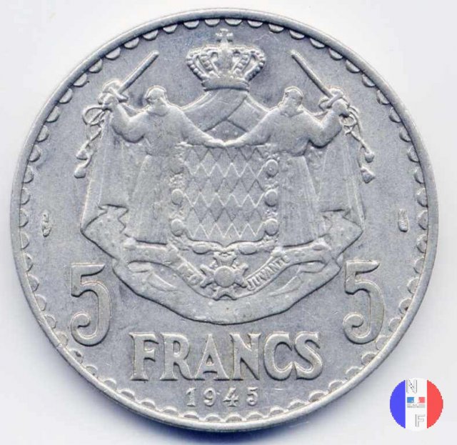 5 franchi 1945 (Parigi)