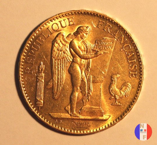 100 franchi Genio 1907 (Parigi)