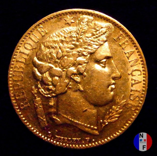 20 franchi Cerere 1849 (Parigi)