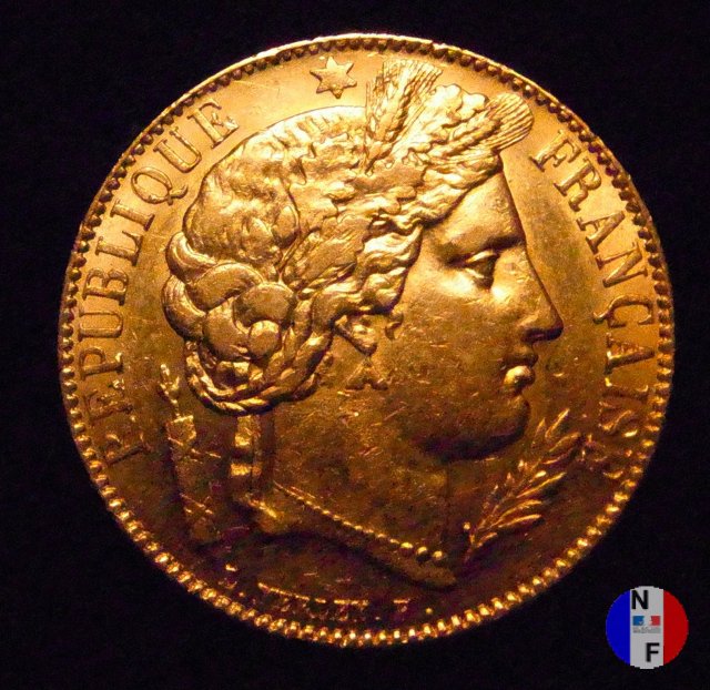 20 franchi Cerere 1851 (Parigi)