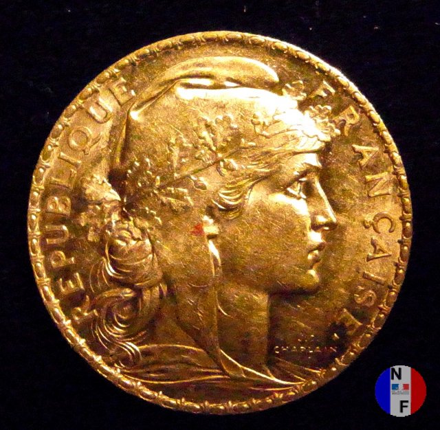 20 franchi gallo 1902 (Parigi)