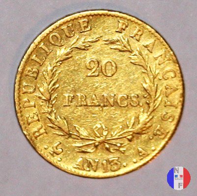 20 franchi - testa nuda 1804-1805 (Parigi)