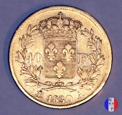 40 franchi 1830 (Parigi)