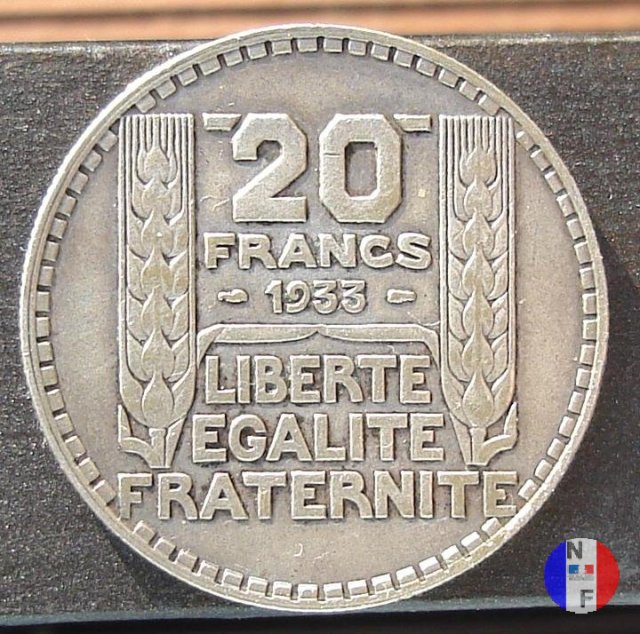 20 franchi Turin 1933 (Parigi)