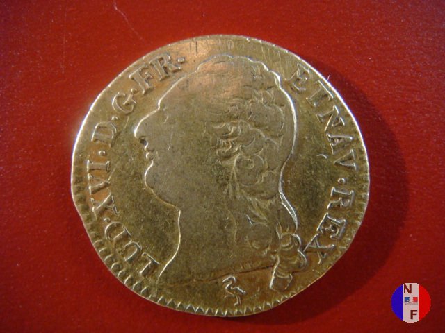 24 livres (luigi d'oro) - III tipo 1786 (Parigi)