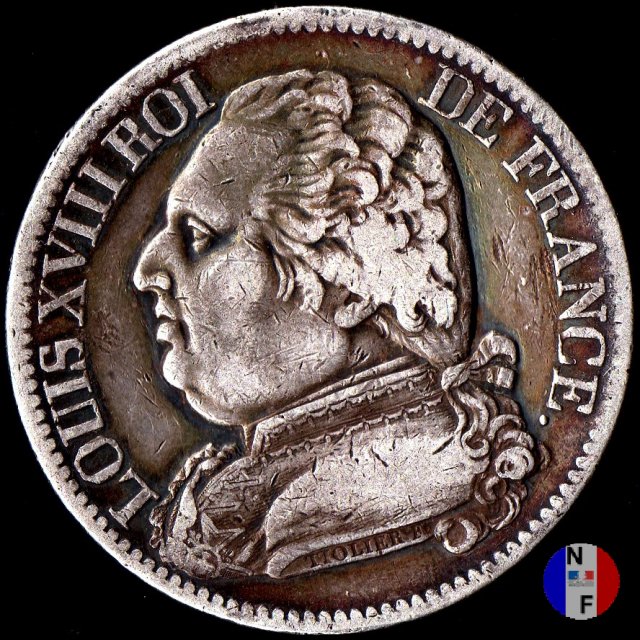 5 franchi 1814 (Tolosa)