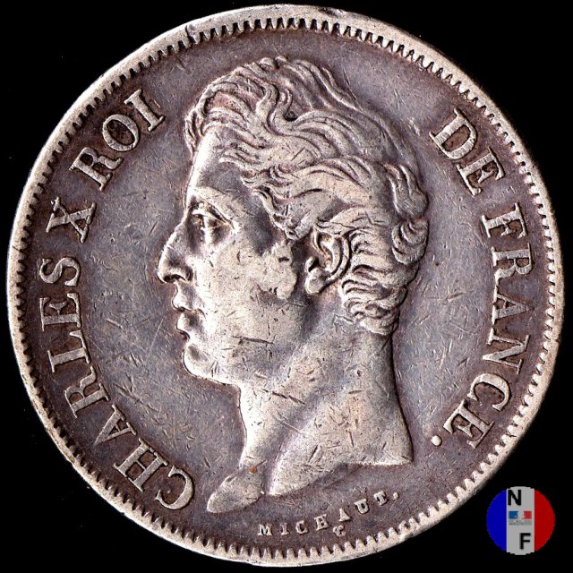 5 franchi 1827 (Nantes)