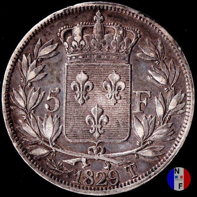 5 franchi 1827 (Nantes)