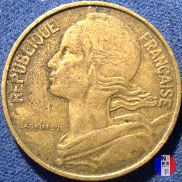 10 centesimi 1963 (Parigi)