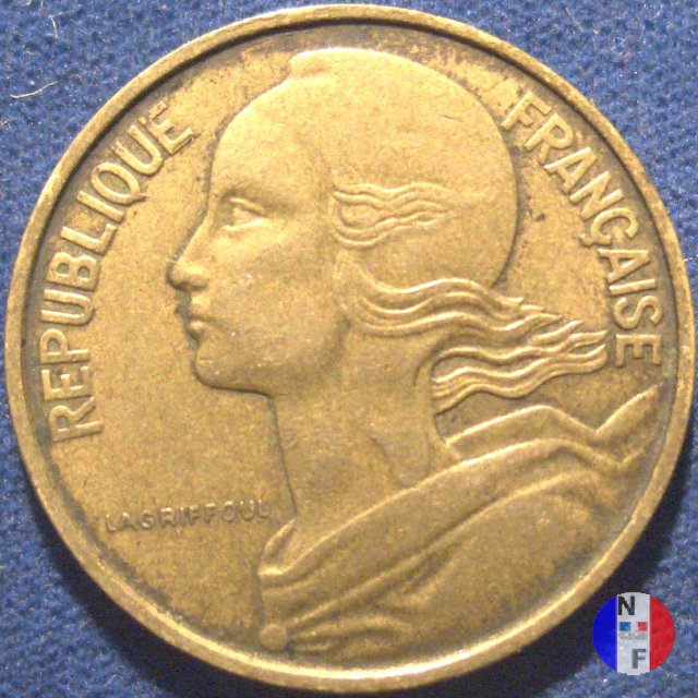 10 centesimi 1968 (Parigi)