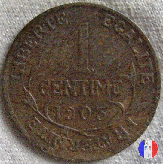 1 centesimo Dupuis 1903 (Parigi)