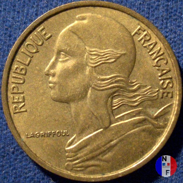 5 centesimi Marianna 1967 (Parigi)