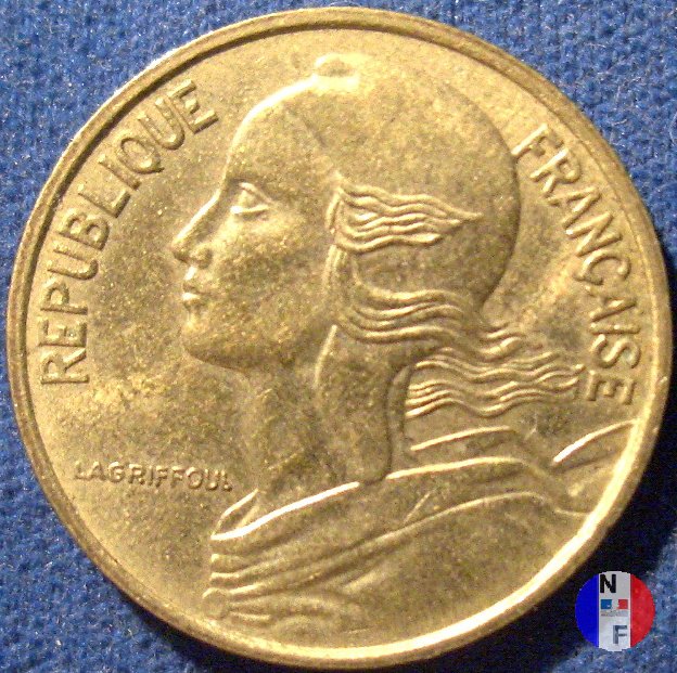 5 centesimi Marianna 1976 (Pessac)