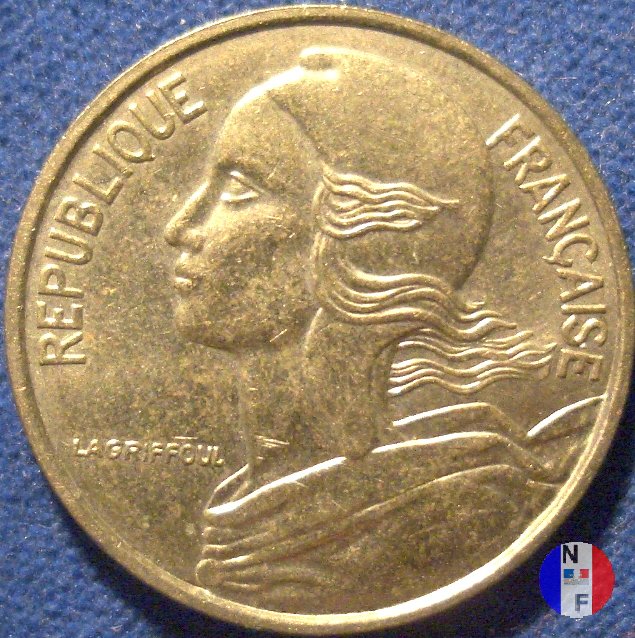 5 centesimi Marianna 1996 (Pessac)