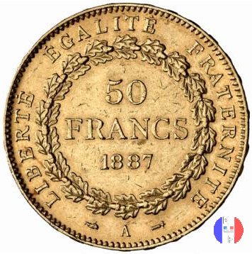 50 franchi 1887 (Parigi)