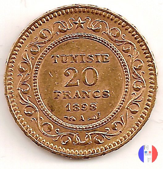 20 franchi 1898 (Parigi)