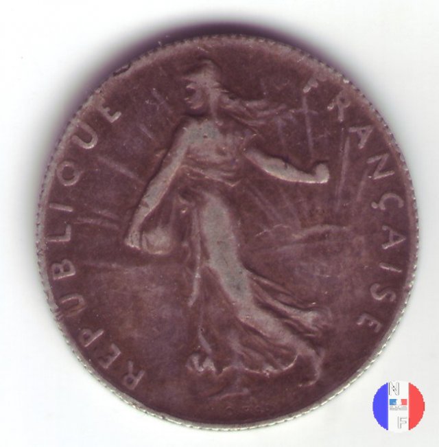 50 centesimi seminatrice 1909 (Parigi)