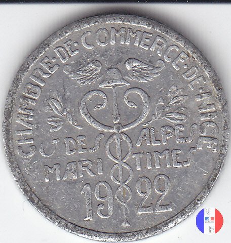 5 centesimi 1922