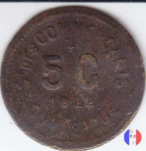 5 centesimi 1922