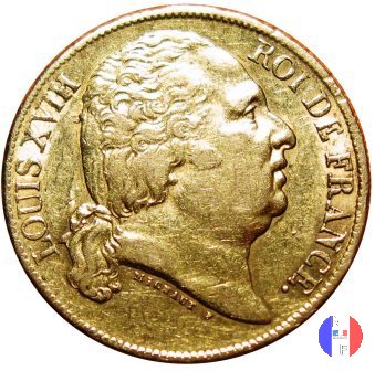 20 franchi 1820 (Parigi)