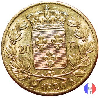 20 franchi 1820 (Parigi)