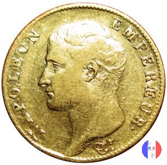 20 franchi - testa nuda 1804-1805 (Perpignan)