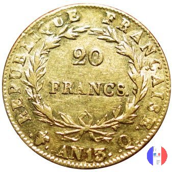 20 franchi - testa nuda 1804-1805 (Perpignan)