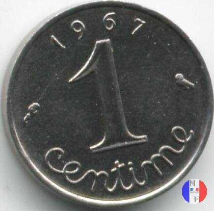 1 centesimo 1967 (Parigi)