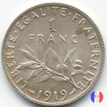 1 franco seminatrice 1919 (Parigi)