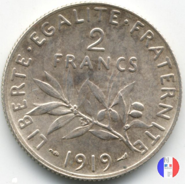 2 franchi seminatrice 1919 (Parigi)