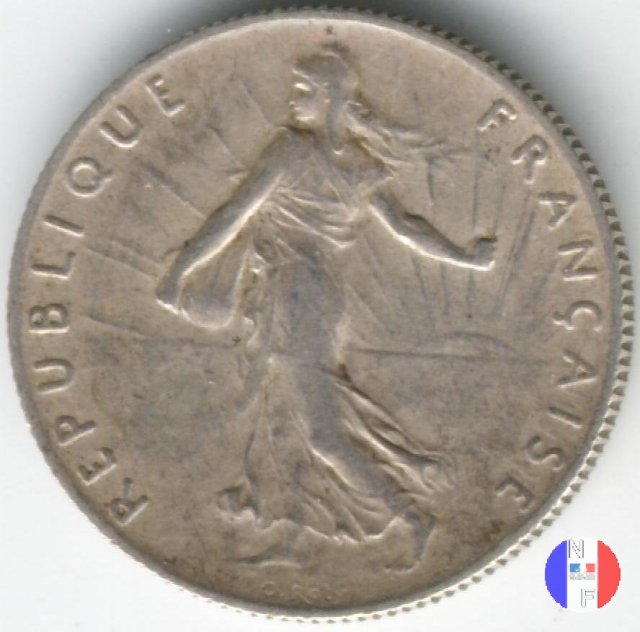 50 centesimi seminatrice 1917 (Parigi)